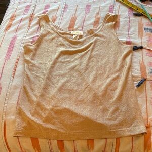 Shimmering Gold Women's Tank Top